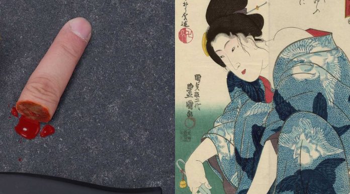 Dedos como prueba de amor: las cortesanas japonesas en la era Edo