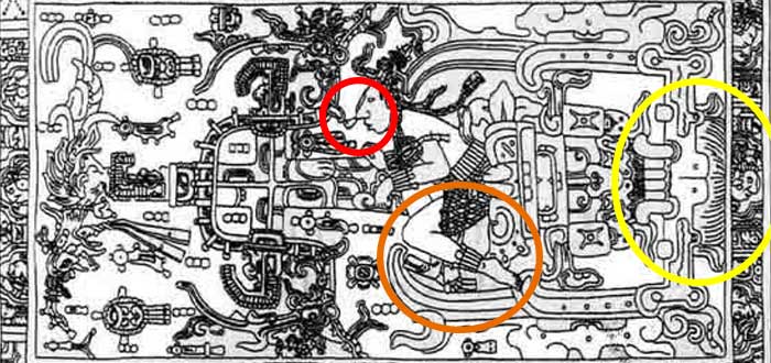 La historia del gobernante maya que habría viajado al espacio, pedales, fuego, respirador