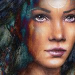 menstruación en el pasado, mujer nativa americana