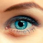 ojos azules, mujer, joven