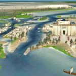 reconstruccion de heracleion, ciudad egipcia