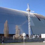 El nuevo sarcófago de Chernóbil en construcción, por Tim Porter