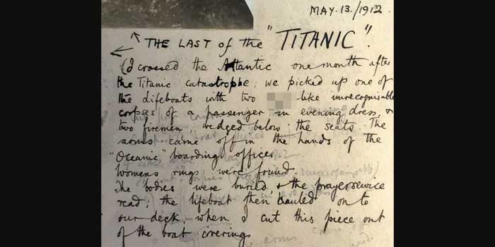 El terrible descubrimiento en el último bote del Titanic