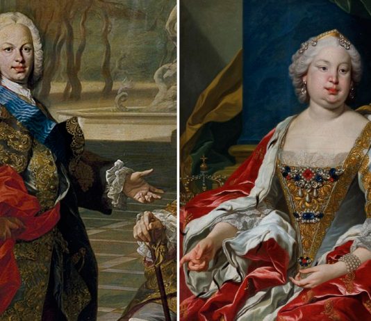 Fernando VI y Bárbara de Braganza