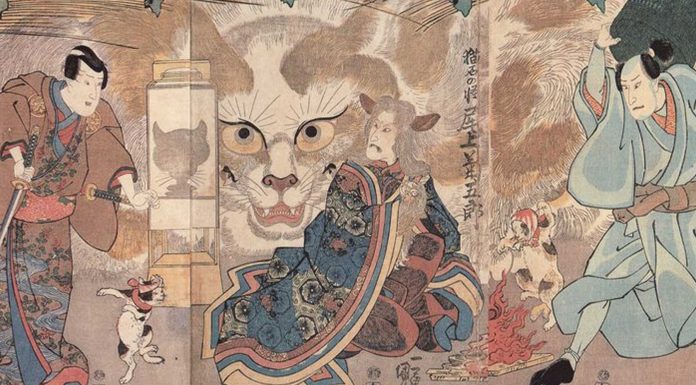 La leyenda de los Bakeneko, los temibles gatos de Japón