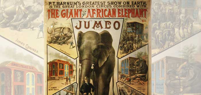 Jumbo, el gigantesco elefante que inspiró a Disney para Dumbo