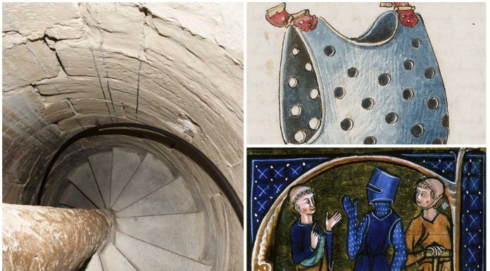 Escaleras de caracol en los castillos y otros secretos medievales