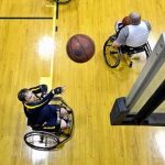 pacientes paralíticos, básquet