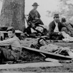 solados heridos, guerra civil