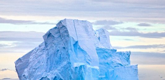 Cómo es un iceberg al revés