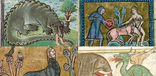 4 terroríficos animales de los Bestiarios Medievales