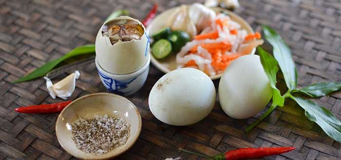 Balut, comidas más raras de China