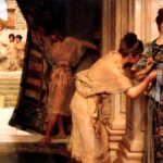 mujer de la antigua roma