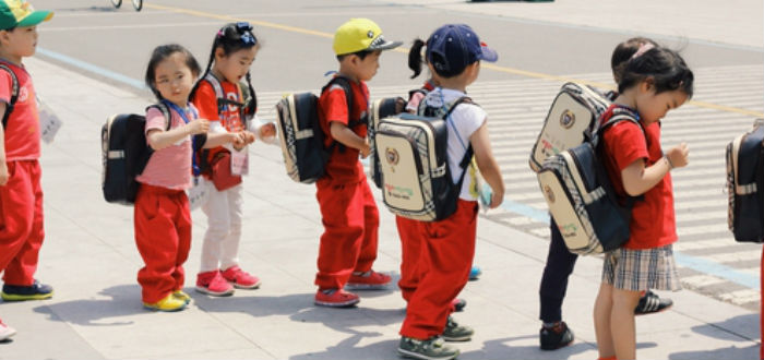 niños corea del sur