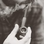 Fumar Pipa hábitos de Einstein