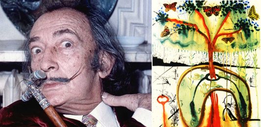 ¿Sabías que Dalí ilustró un libro de Alicia en el País de las Maravillas?
