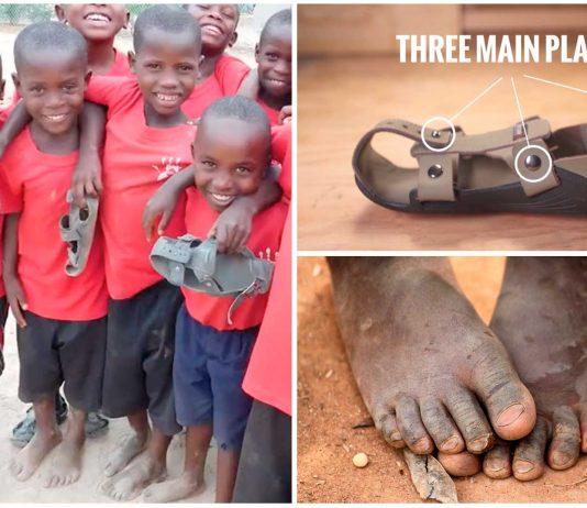 Los increíbles zapatos que crecen con el niño Los increíbles zapatos que crecen con el niño