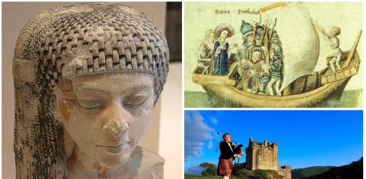 La leyenda de la princesa egipcia que fundó Escocia La leyenda de la princesa egipcia que fundó Escocia