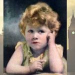 La Reina Isabel II a los tres años