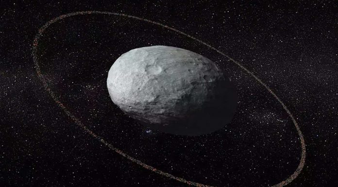 Haumea, el sorprendente planeta oval con anillo y dos lunas