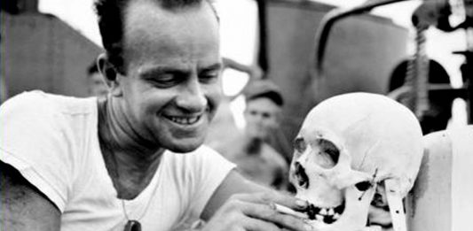 Trofeos de guerra: cráneos de japoneses mutilados por tropas americanas