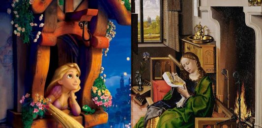 ¿Sabías que Rapunzel pudo inspirarse en la historia de Sta. Bárbara?