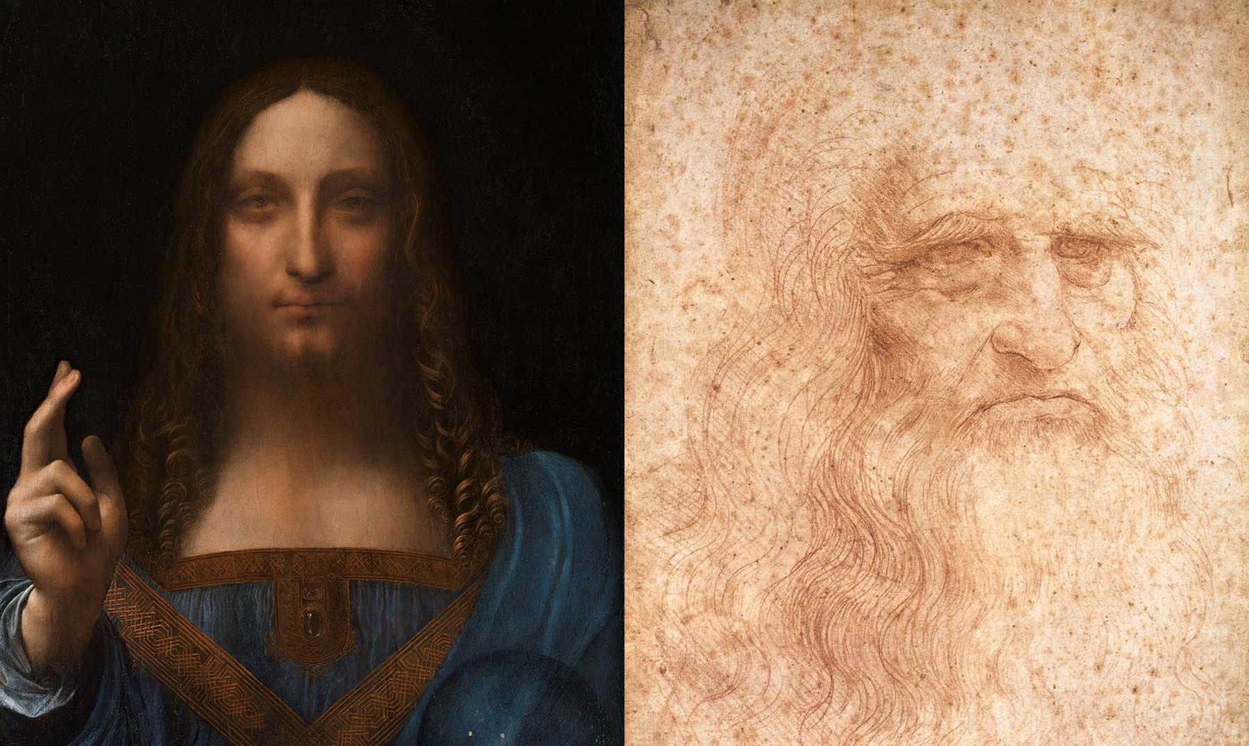 Спаситель мира (Сальватор Мунди). Леонардо да Винчи, 1500