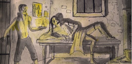 creación de Frankenstein