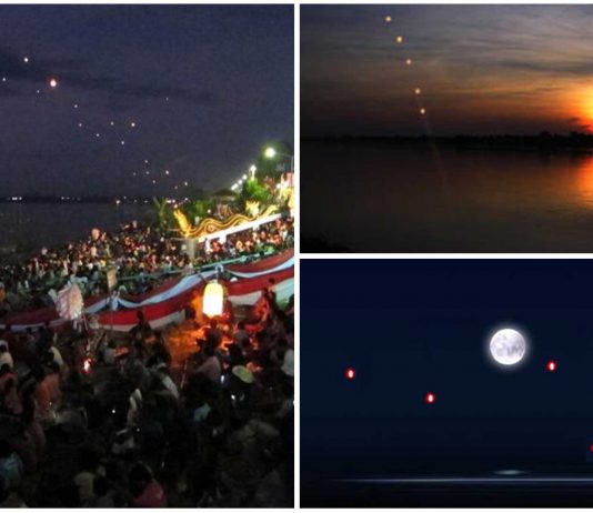 Las misteriosas Bolas de Fuego de Naga en Tailandia