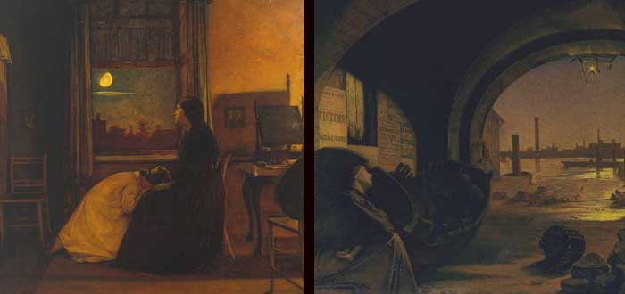 3 cuadros que explican tristes historias Victorianas