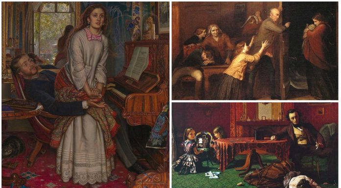 3 cuadros que explican tristes historias Victorianas