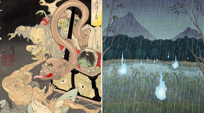 Onibi, los fantasmas de luz de las leyendas japonesas