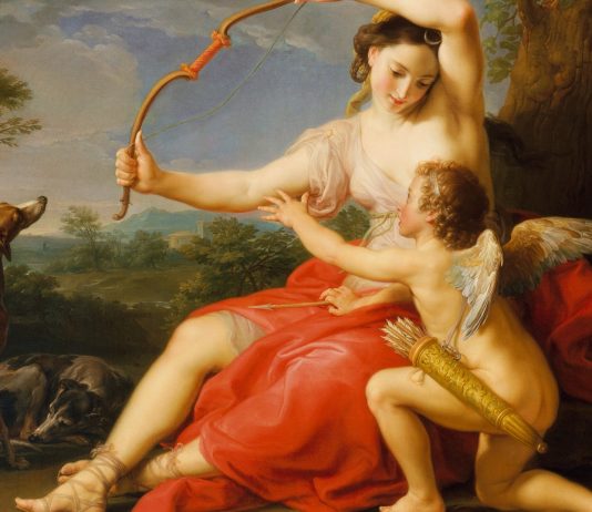 Cupido, o Eros según los griegos, era la deidad que hacía hechizos de amor.