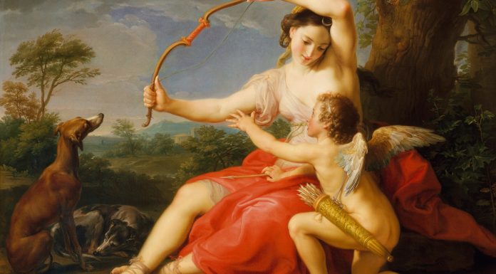 Cupido, o Eros según los griegos, era la deidad que hacía hechizos de amor.