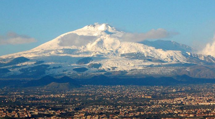 La leyenda del volcán del Monte Etna