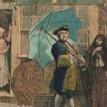 La triste historia del primer inglés que utilizó un paraguas