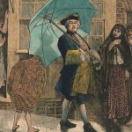 La triste historia del primer inglés que utilizó un paraguas