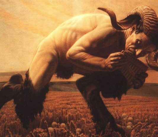 La imagen del Diablo | Proviene del Dios Pan, de la mitología griega La imagen del Diablo
