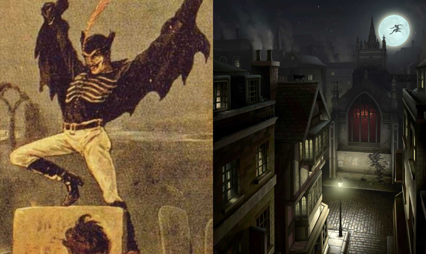 Resultado de imagen de El terrorífico Spring Heeled Jack, el monstruo que aterrorizó Gran Bretaña