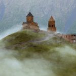 curiosidades de asia, georgia, iglesia de la trinidad de guergueti