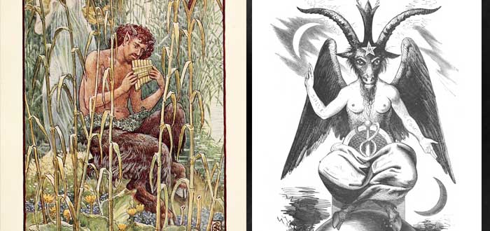 ¿Sabías que la imagen del diablo viene del dios Pan?