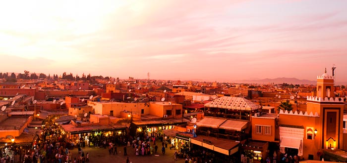 Curiosidades de África, Marruecos, Marakech, ciudad roja
