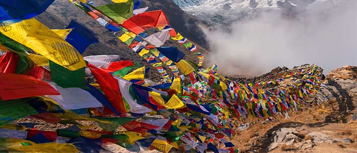curiosidades de nepal banderines