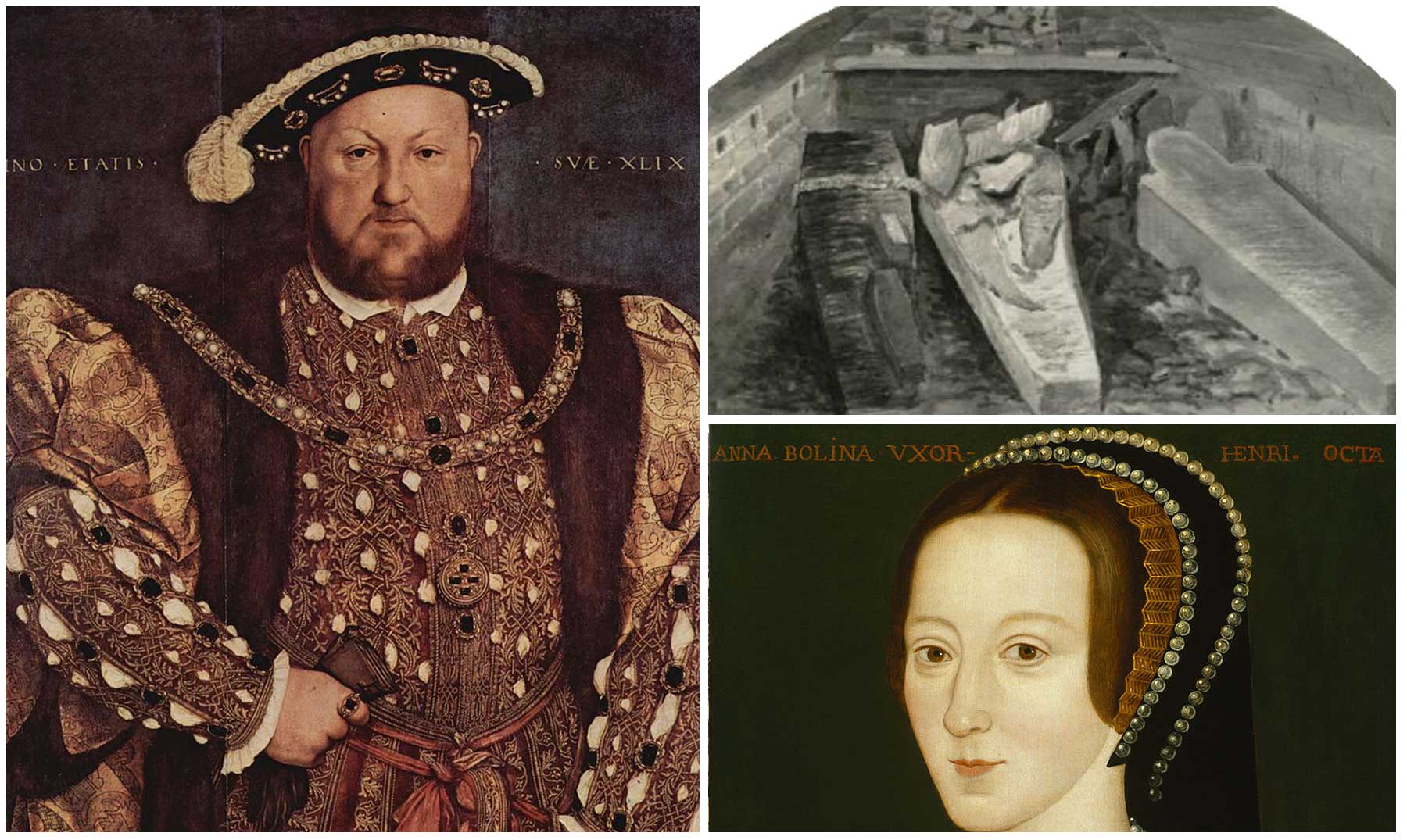 Resultado de imagen de La explosión del cadáver de Enrique VIII en su ataúd y la profecía