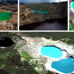 El monte Kelimutu, un lugar mágico donde los lagos cambian de color