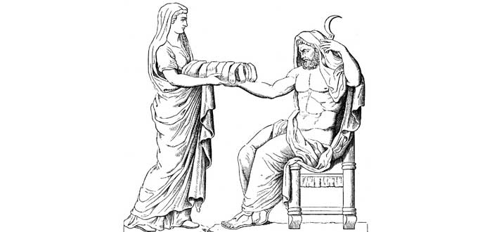 La Madre de Zeus y el terrible acto caníbal de Cronos, el padre de Zeus