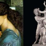 El rapto de Proserpina o Perséfone por parte de Hades o Plutón