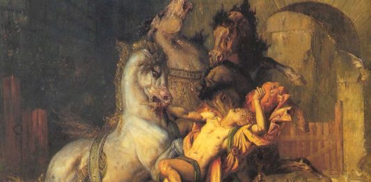 El mito de las Yeguas de Diomedes, comedoras de carne humana