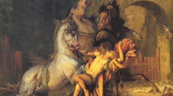 El mito de las Yeguas de Diomedes, comedoras de carne humana