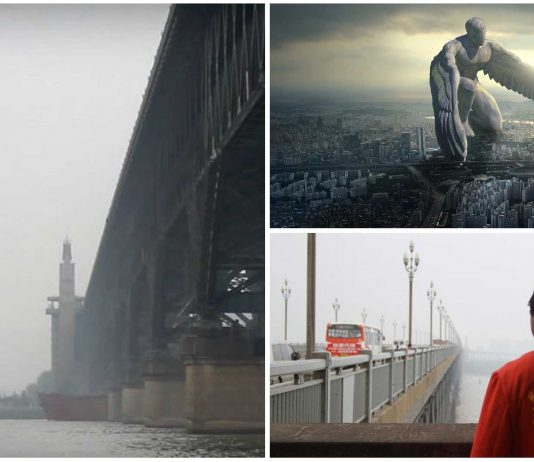 El ángel de Nanjing | 300 suicidas salvados en el puente del río Yangtzé